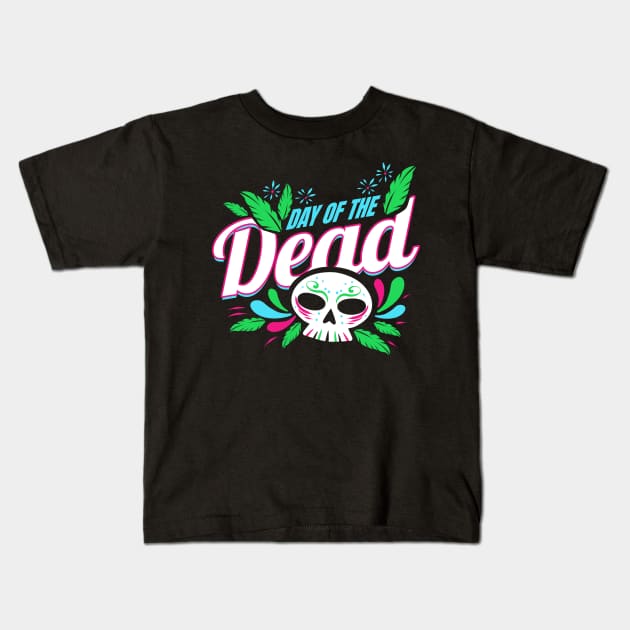 Logo For Day Of The Dead Kids T-Shirt by SinBle